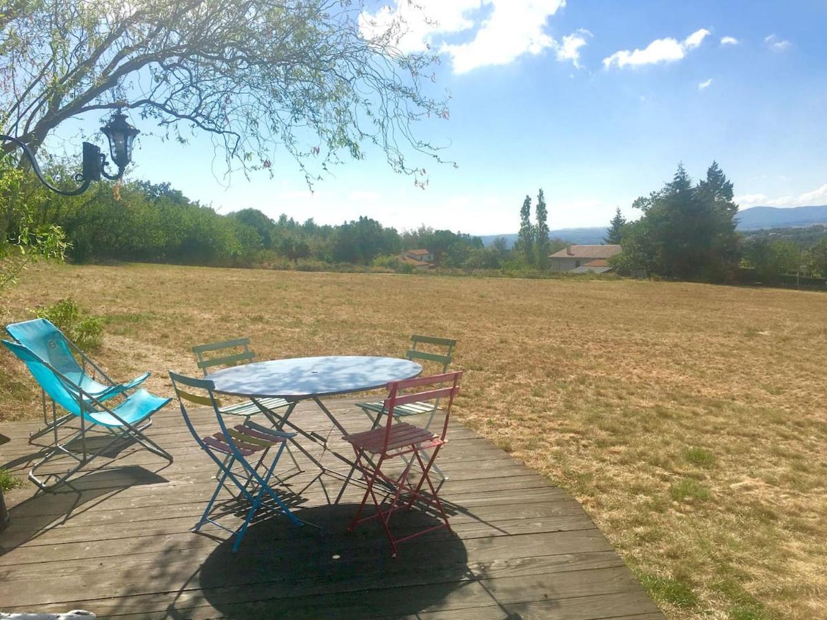 La Colline Seive Villa Boulieu-les-Annonay Luaran gambar